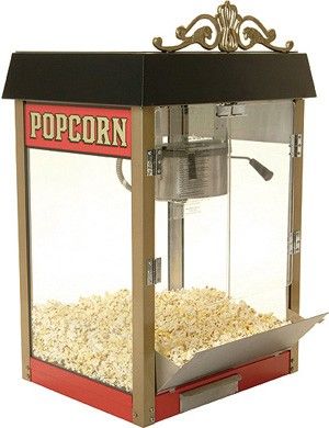 Popcorn Machine Pop Corn Maker w 6 Ounce Kettle Street Vendor Theater