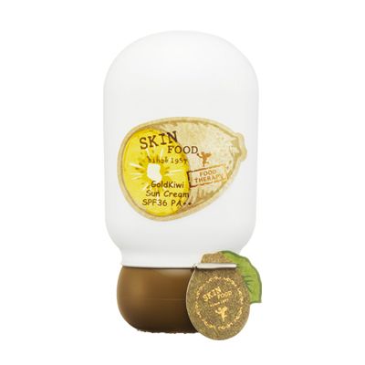 SKINFOOD Gold Kiwi Sun Cream SPF36 PA New Released