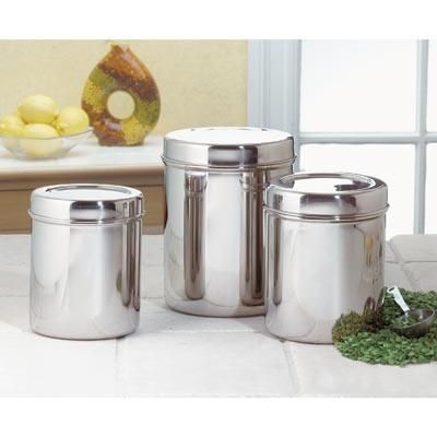 Modern Decor Style Stainless Steel Kitchen Canisters