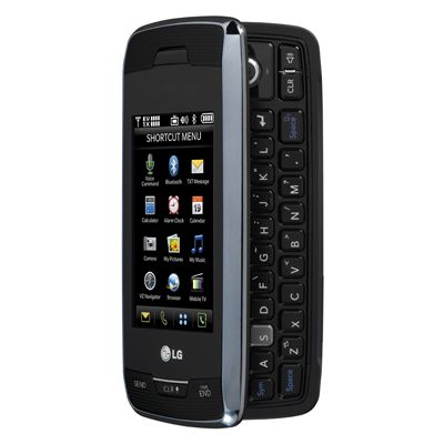 LG VX10000S Voyager Titanium Fair Condition Silver Verizon Cell Phone