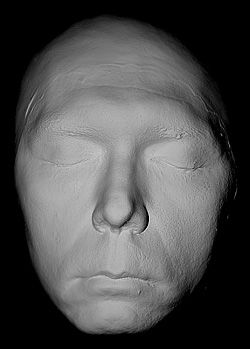 Lou Diamond Phillips Life Mask Face Life Cast in Light Weight White
