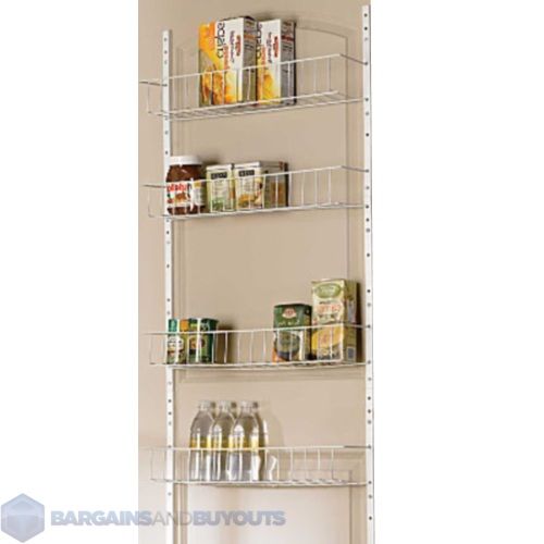 24 Wide 8 Shelf Kitchen Pantry Door Rack 220479