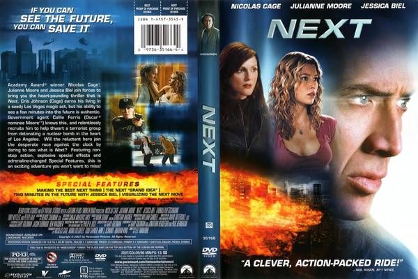 Next DVD Factory SEALED Nicolas Cage Jessica Biel Mint New