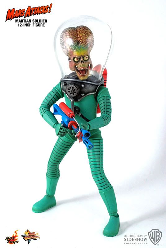 Hot Toys Martian Soldier Mars Attacks 12 Figure