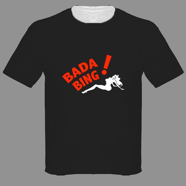 Bada Bing Parking Sopranos T Shirt