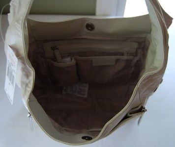 348 Michael Kors Crosby Large Shoulder Bag Vanilla