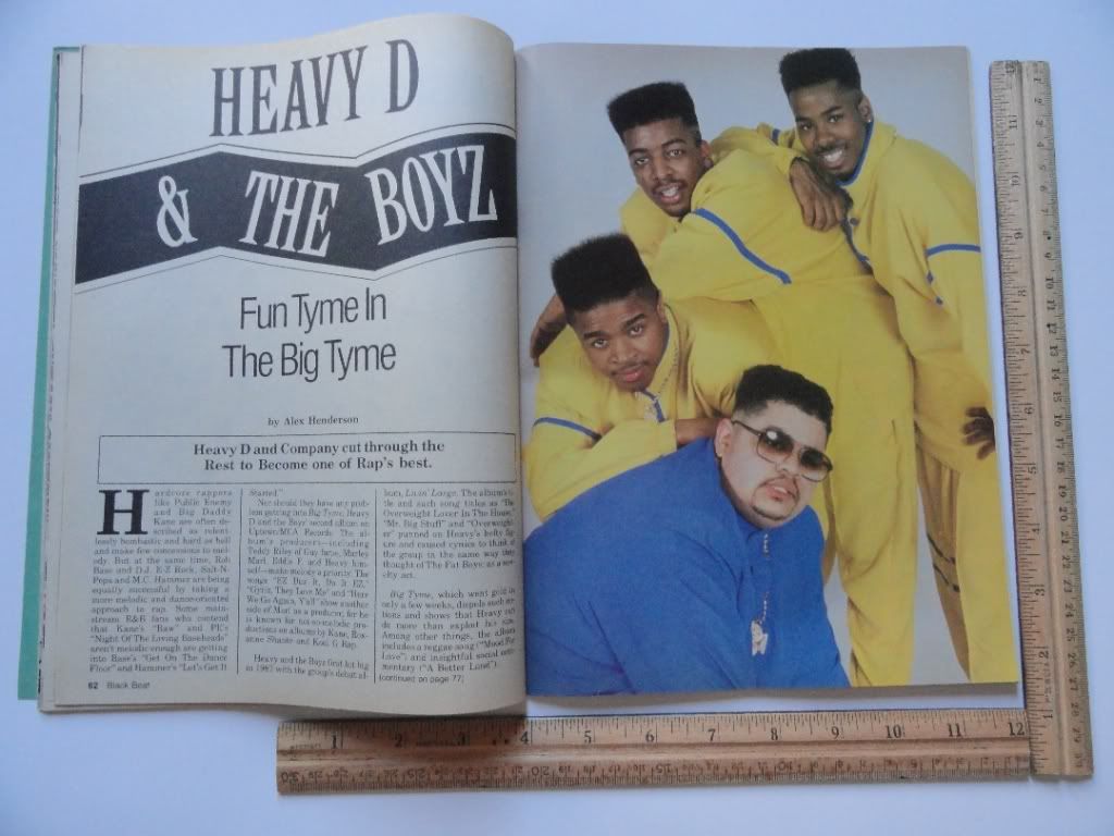 Hop Rap Magazine 1989 N w A MC Lyte Ice Cube Run DMC Word Up