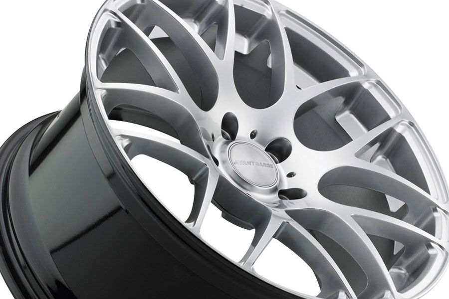 G35 Coupe Avant Garde M310 Silver Concave Staggered Rims Wheels