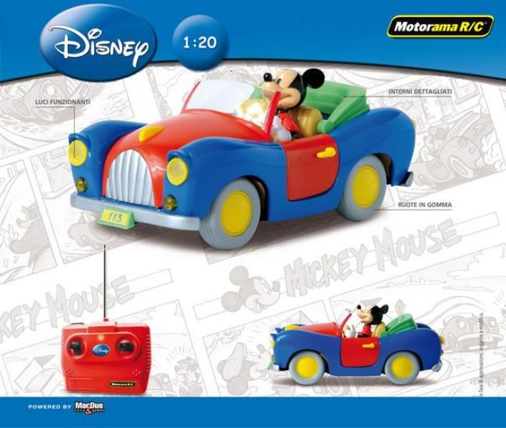 Disney 1 20 Mickey Mouse 113 Car Radio Control 27 MHz