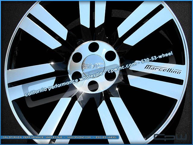 24 Marcellino Concept 24 Wheels and Tires Rims GMC Yukon XL Gloss