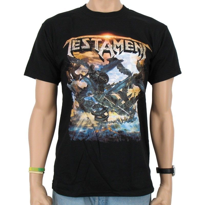 Testament   The formation of damnation Band T Shirt, bl