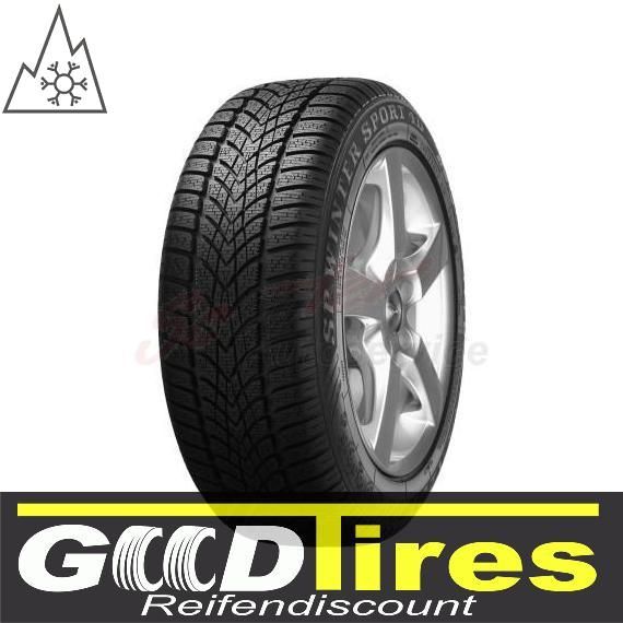 4x Winter Reifen 205/55 R16 91H DUNLOP SP WINTER SPORT 4D MFS