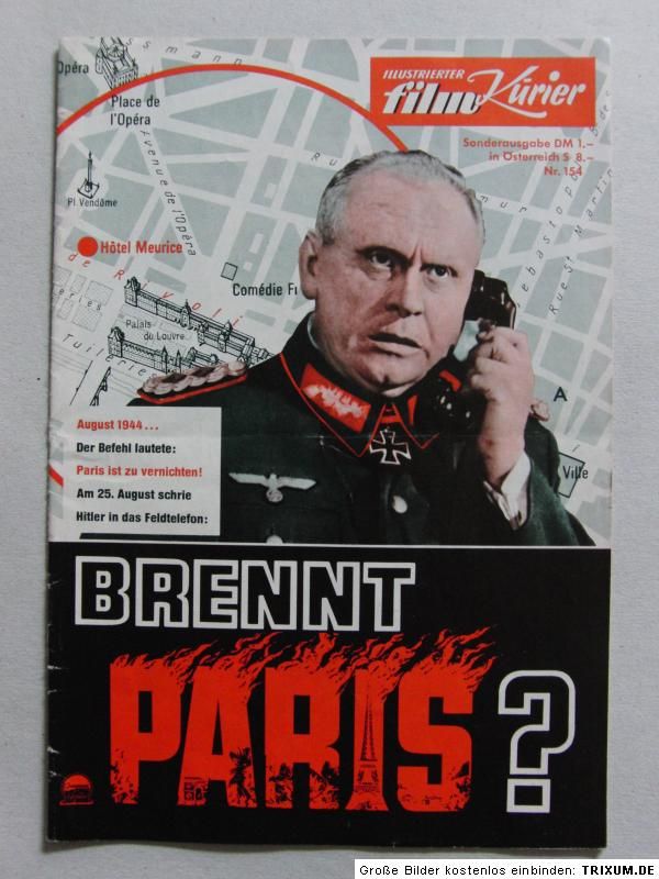 Brennt Paris? (1966) MFK 154 Jean Paul Belmondo Gert Fröbe Charles