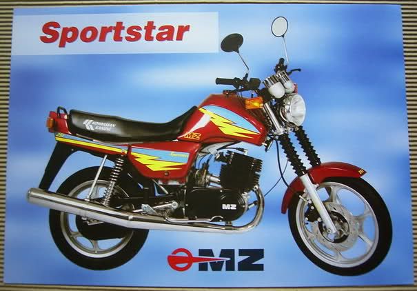 MZ Sportstar 251 301 Kombassan Kanuni Motorrad Prospekt