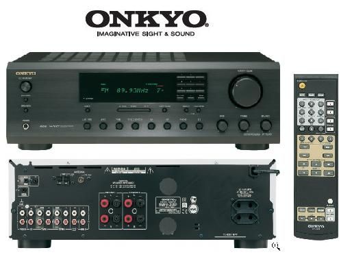 ONKYO TX 8255 SCHWARZ   STEREO HIFI RECEIVER   NEU+OVP