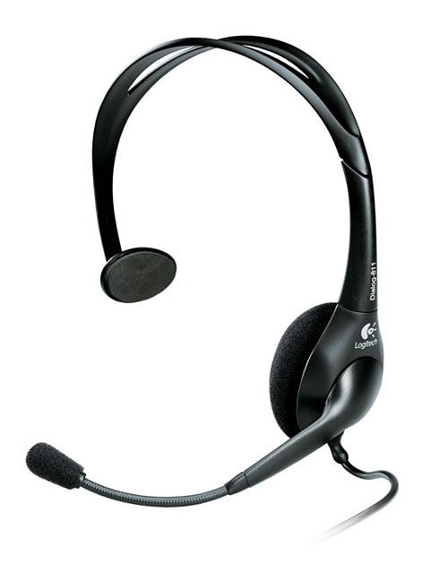 Logitech Dialog 811 Headset Kopfhoerer Buegel Kopfhoerer PC Headset