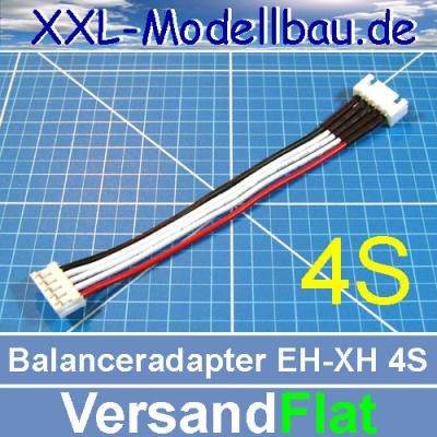 4S Lipo Balancer Adapterkabel Adapter EH = XH Akku Kabel mit Stecker