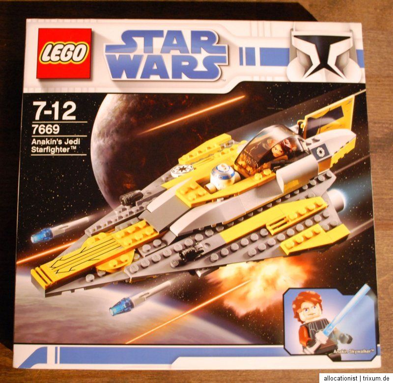 Lego 7669 Star Wars Anakin´s Jedi Starfighter Anakin Skywalker NEU