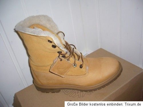 Timberland ♥ Stiefelette ♥ Boots ♥ wheat ♥ Gr.38,5 / 6 fould