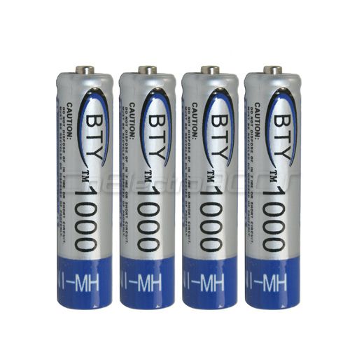 1000 mAh 1.2V NI MH NIMH Battery AAA Batterie Akku